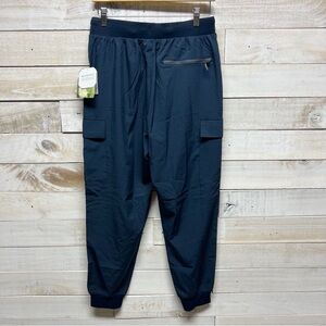 Libin Cargo Jogger Pants Womens Medium‎ Blue UPF 50+ Lightweight Quick Dry New